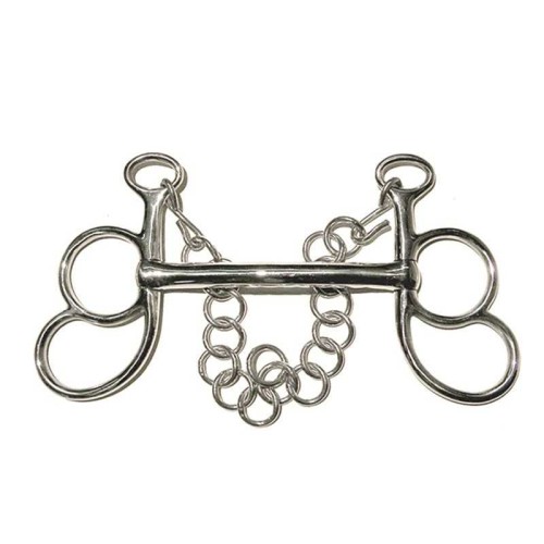 BOCADO DE COCHE BARCELONA RECTO, EN ACERO INOX.