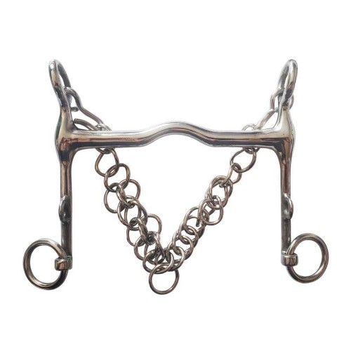 BOCADO POLO INOX. FIJO CON CADENILLA