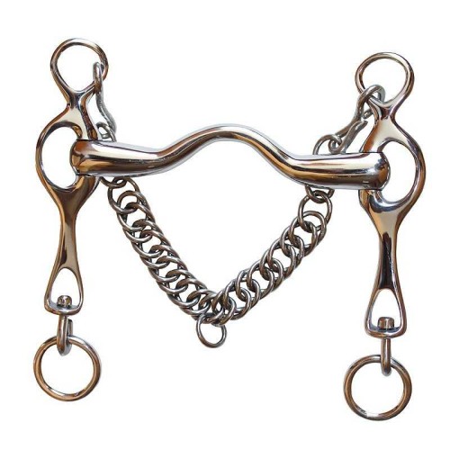 BOCADO PORTUGUÃ‰S INOX. EMBOCADURA LISA