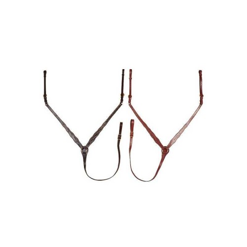 PECHOPETRAL WESTERN CON ADORNOS DE CUERO FANTASÃA