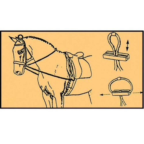 RIENDAS ELÃSTICAS PARA ADIESTRAMIENTO