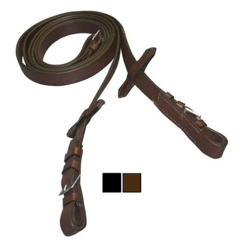 RIENDAS EN CUERO LISO LINEA ECONÃ“MICA