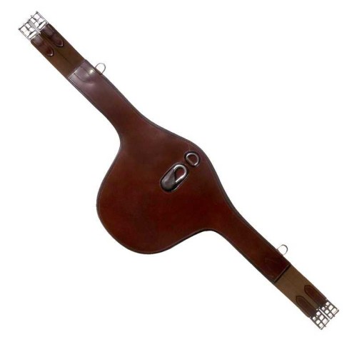 CINCHA PARA SALTO CON BAVETA Y MOSQUETÃ“N