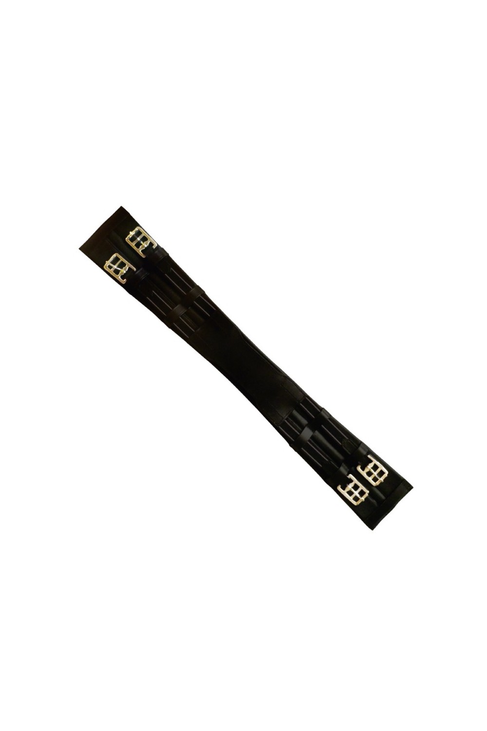 CINCHA DE DOMA EN CUERO CON ELÃSTICOS LARGOS