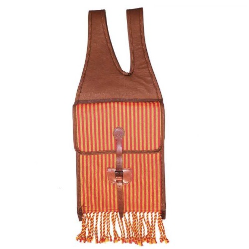 ALFORJA VAQUERA MARJOMAN DE LONA ALISTADA