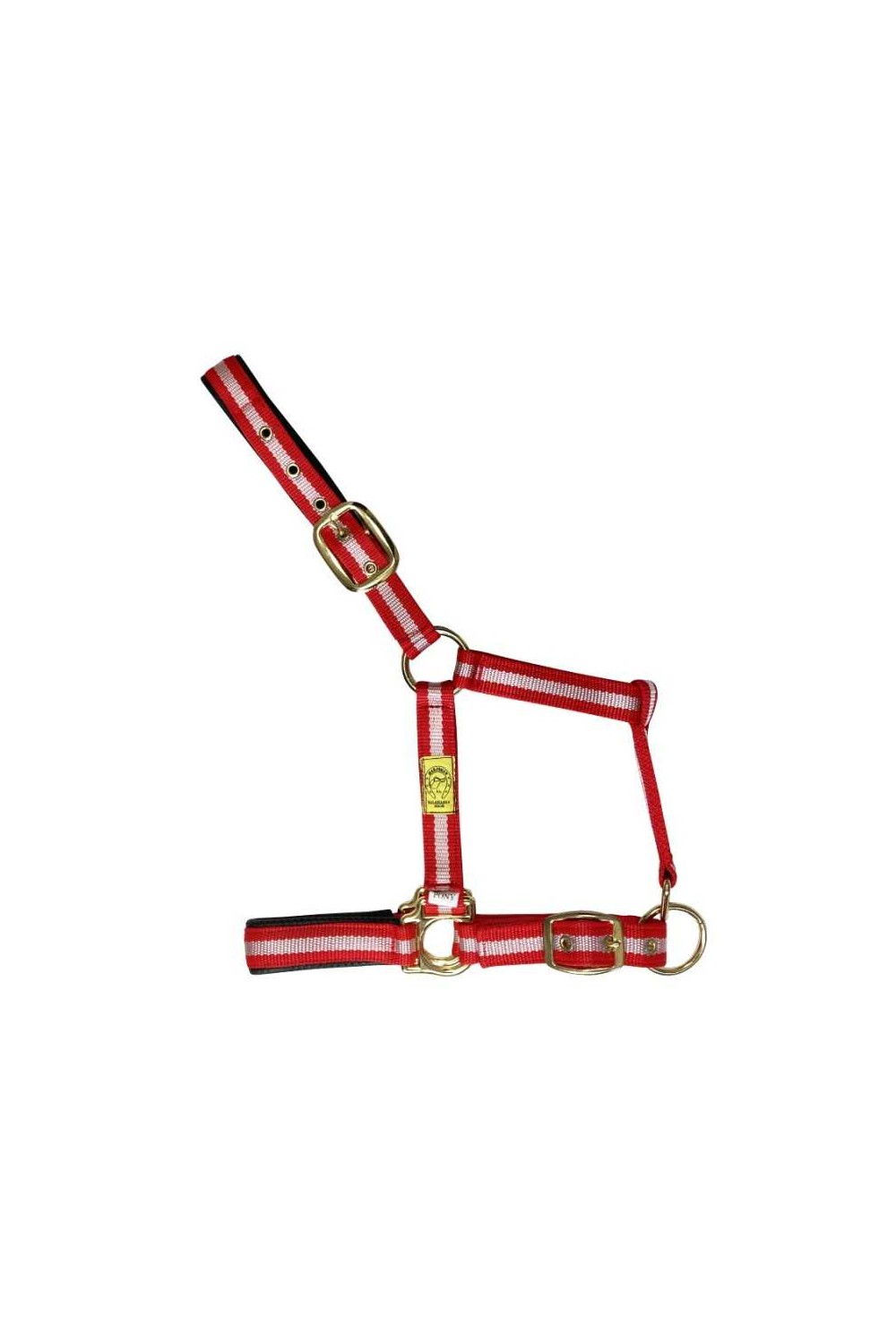 CABEZADA DE NYLON CON REFUERZO ELASTOTEX Y OJETES