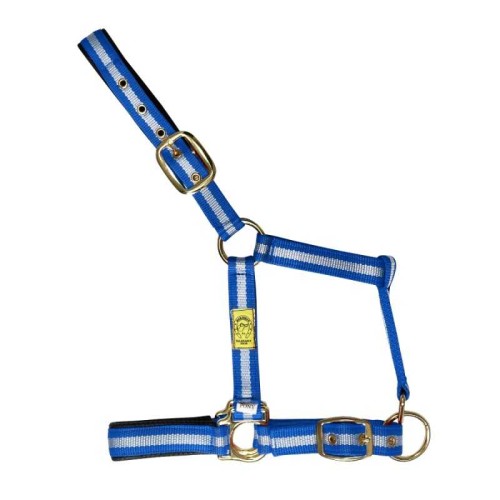 CABEZADA DE NYLON CON REFUERZO ELASTOTEX Y OJETES