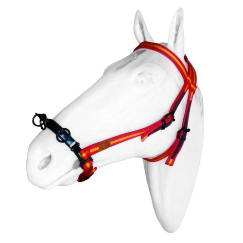 CABEZADA MARJOMAN DE NYLON PARA DOMA SERRETÃ“N SIN FORRAR