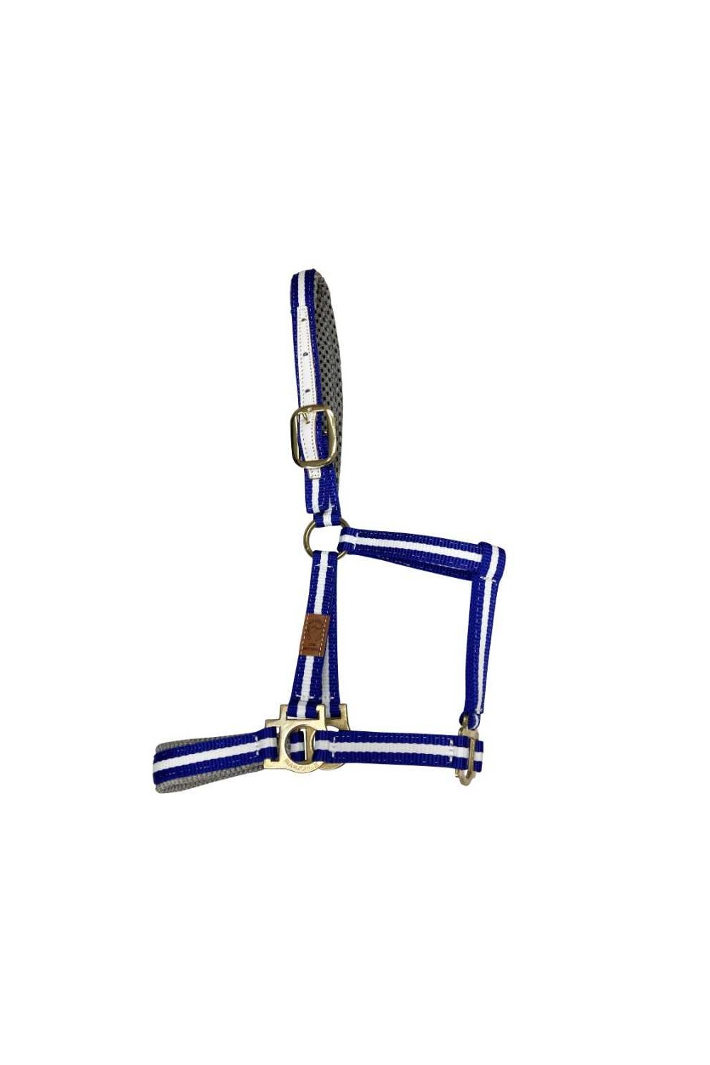 CABEZADA MARJOMAN DE NYLON DOBLE CON REFUERZOS DE CUERO