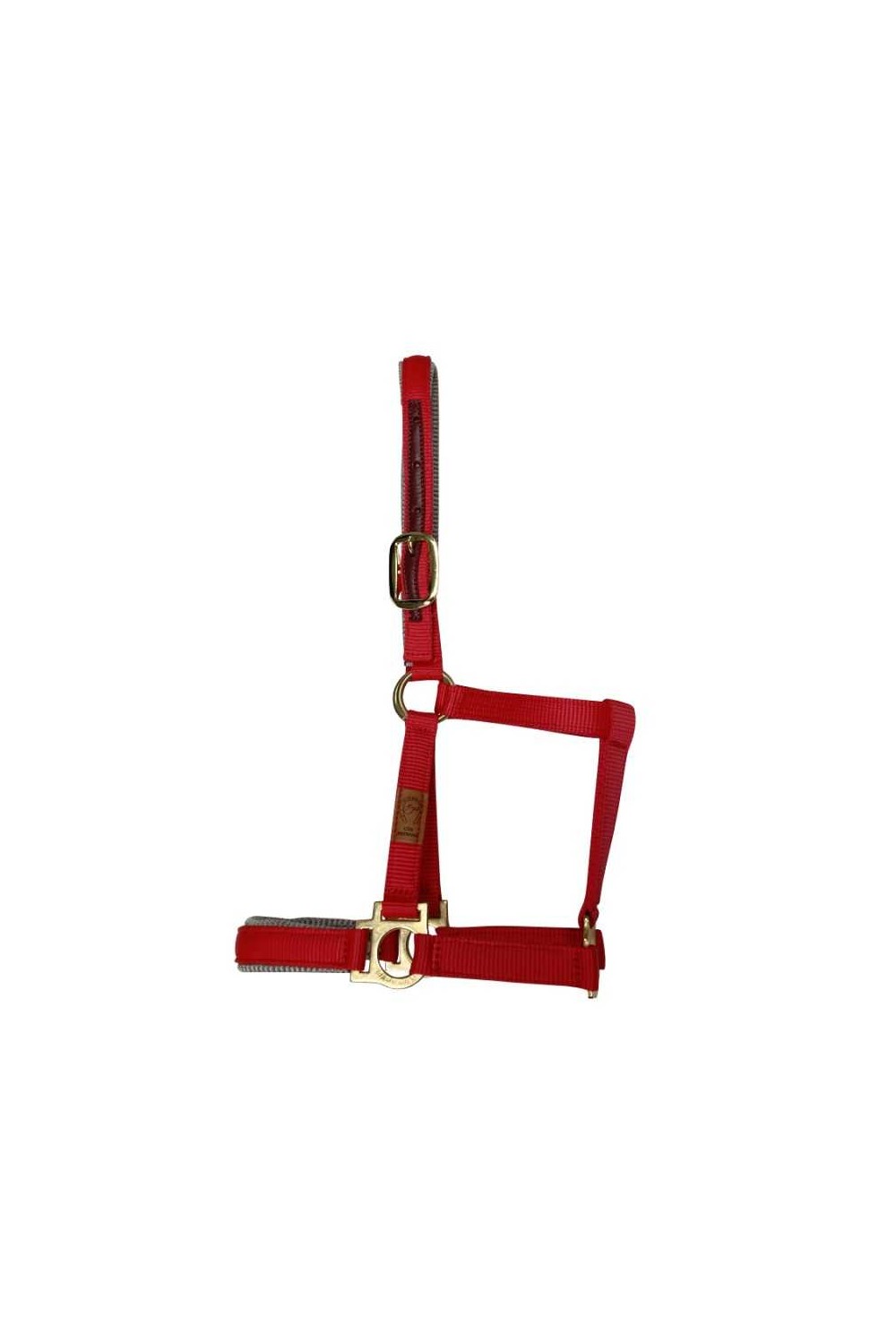 CABEZADA MARJOMAN DE NYLON DOBLE CON REFUERZOS DE CUERO