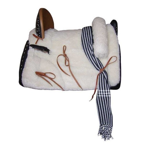 SILLA VAQUERA MIXTA REPUJADA ECONÃ“MICA