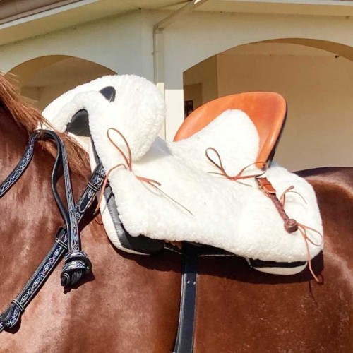 SILLA MARJOMAN VAQUERA DE FIBRA MIXTA COMPLETA