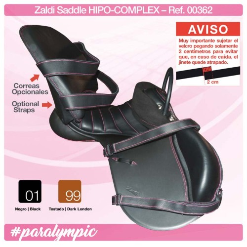 SILLA ZALDI INGLESA PARAOLÃMPICA HIPO