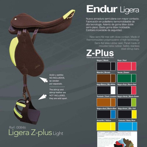 SILLA ZALDI RAID ENDUR LIGERA Z-PLUS
