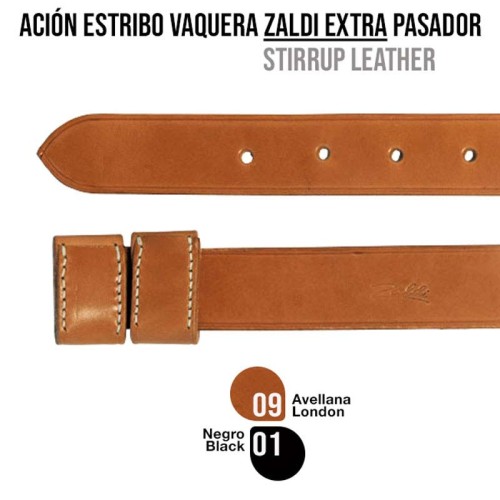 ACIÃ“N ESTRIBO VAQUERA ZALDI EXTRA PASADOR