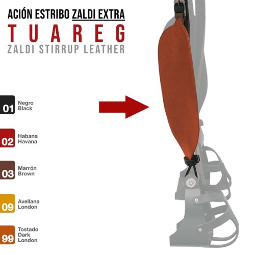 ACIÃ“N ESTRIBO ZALDI EXTRA TUAREG