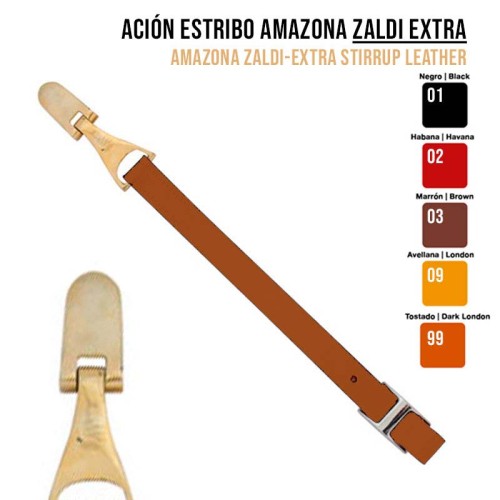 ACIÃ“N ESTRIBO AMAZONA ZALDI EXTRA