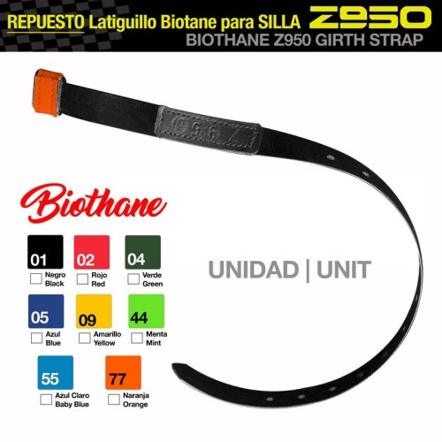 LATIGUILLO BIOTANE PARA SILLA Z950 UNIDAD