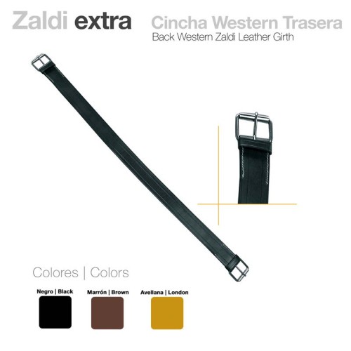 CINCHA WESTERN TRASERA ZALDI EXTRA