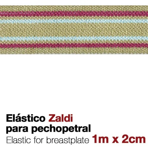 ELÃSTICO ZALDI PARA PECHOPETRAL 2cm x 1metro