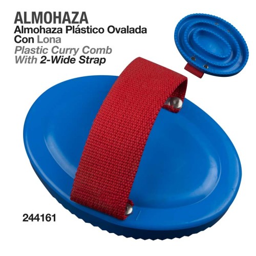 ALMOHAZA PLÃSTICO OVALADA CON LONA 244161