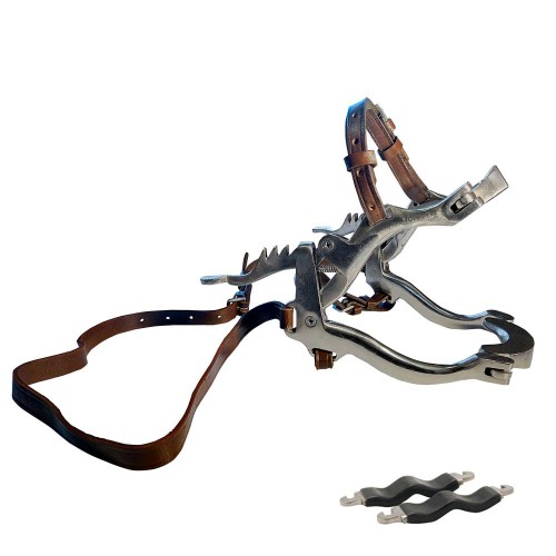 ABREBOCAS INOX C/CORREA CUERO 639-BRB