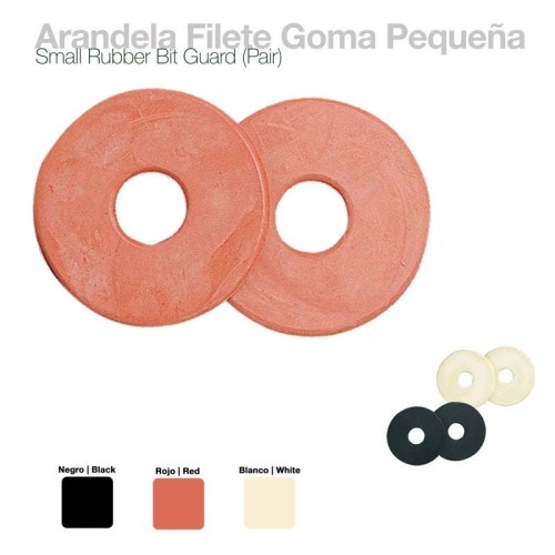 ARANDELA FILETE GOMA PEQUEÃ‘A PAR
