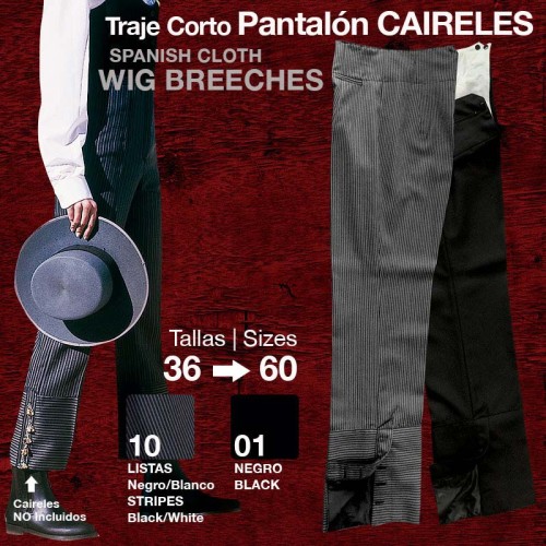 TRAJE CORTO PANTALÃ“N CAIRELES