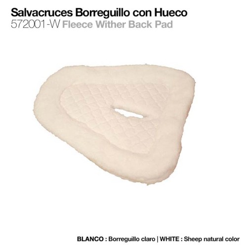 SALVACRUCES BORREGUILLO CON HUECO 572001-W BLANCO