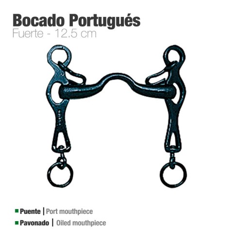 BOCADO PORTUGUÃ‰S FUERTE PAVONADO 12.5cm