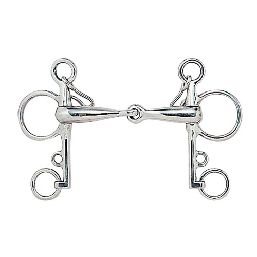 BOCADO PELHAM PARTIDO INOX 212503