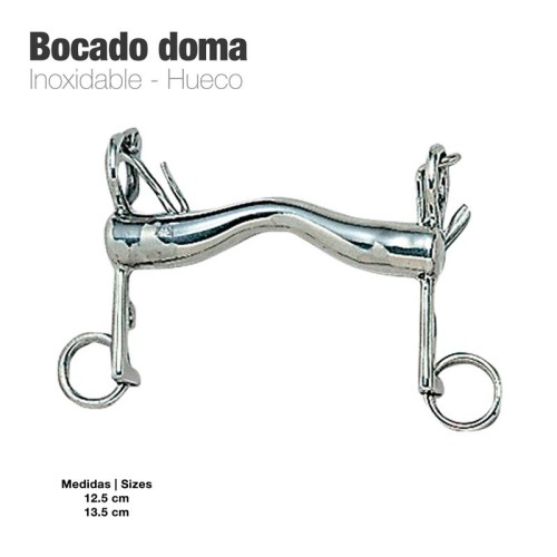 BOCADO DOMA INOX HUECO 219521