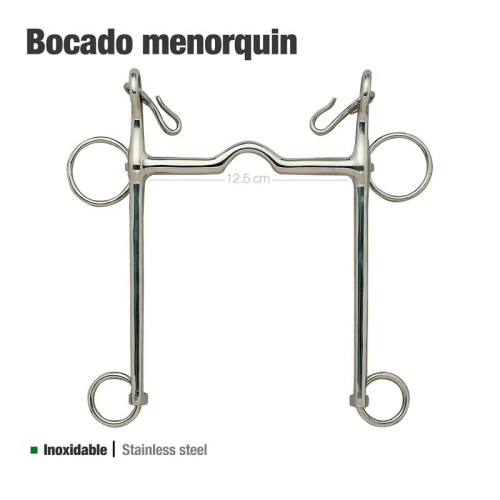 BOCADO MENORQUÃN INOX.2125212-50X81 12.5cm