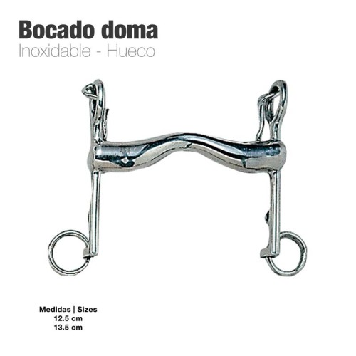 BOCADO DOMA INOX HUECO 21952