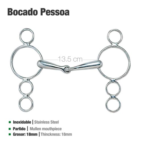 BOCADO PESSOA GRUESO INOX 212668