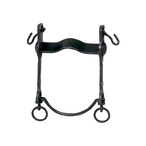 BOCADO VAQUERO B/CURVA EMBOCADURA ABATIBLE 12.5cm