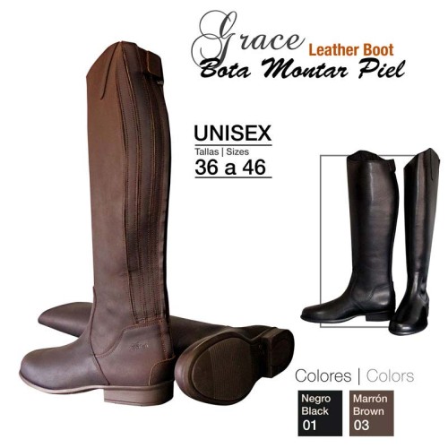 BOTA MONTAR GRACE PIEL