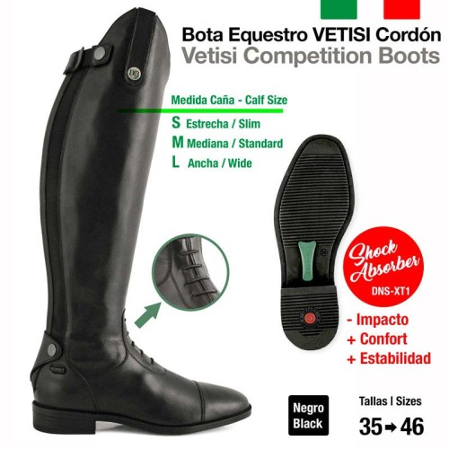 BOTA EQUESTRO VETISI CORDÃ“N