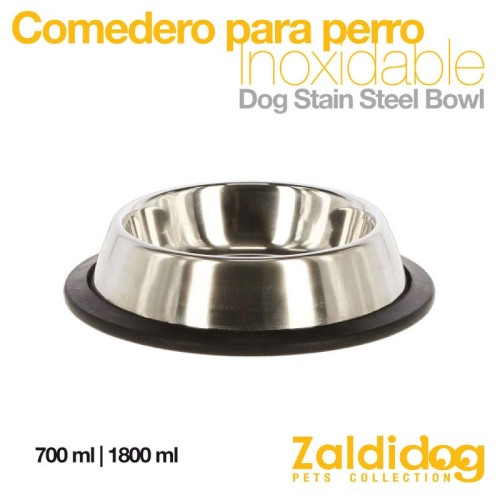 PERRO COMEDERO INOX
