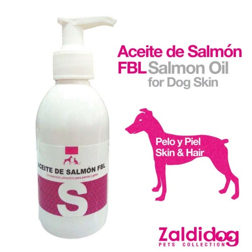PERRO ACEITE DE SALMÃ“N PARA PELO Y PIEL 250ml