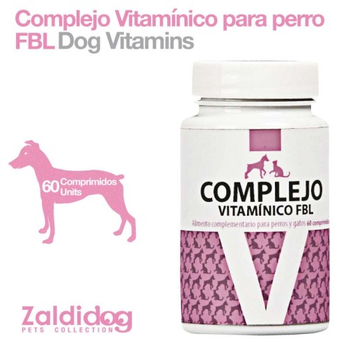 PERRO COMPLEJO VITAMÃNICO FBL 60 comprimidos