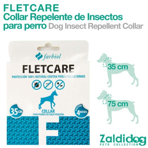 PERRO COLLAR REPELENTE INSECTOS FLETCARE