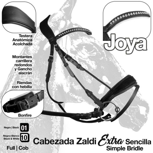 CABEZADA ZALDI EXTRA JOYA SENCILLA