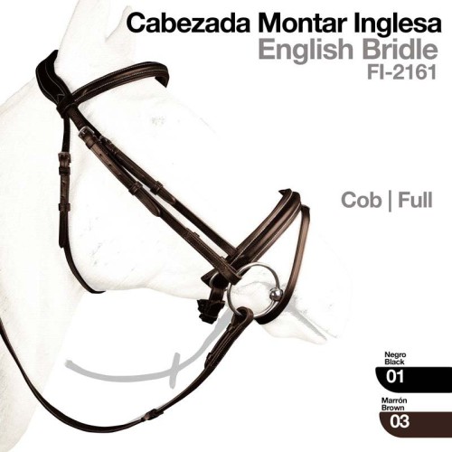 CABEZADA MONTAR INGLESA FI-2161