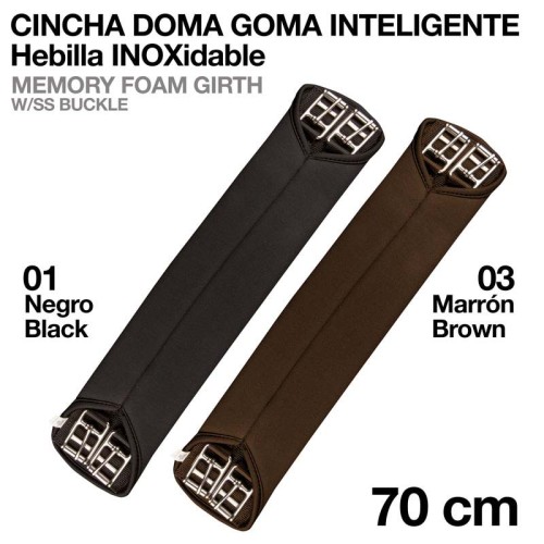 CINCHA DOMA GOMA INTELIGENTE/HEBILLA INOX