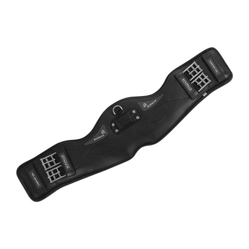 CINCHA DOMA ACAVALLO GEL & PVC AC562 NEGRO