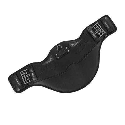 CINCHA PROTECTORA SALTO CORTA ACAVALLO AC563 NEGRO