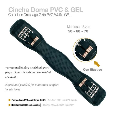 CINCHA DOMA PVC & GEL 4107855R-20K
