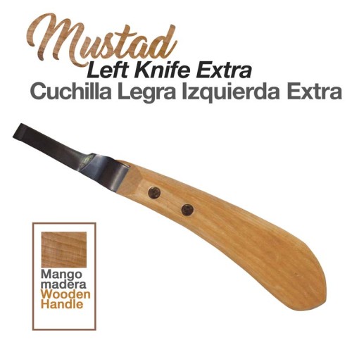 CUCHILLA LEGRA MUSTAD IZQUIERDA EXTRA 3435