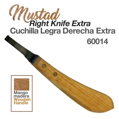 CUCHILLA LEGRA MUSTAD DERECHA EXTRA 3434